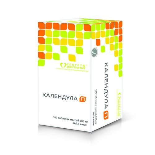 Купить Цветущий Луг Календула П таб №100